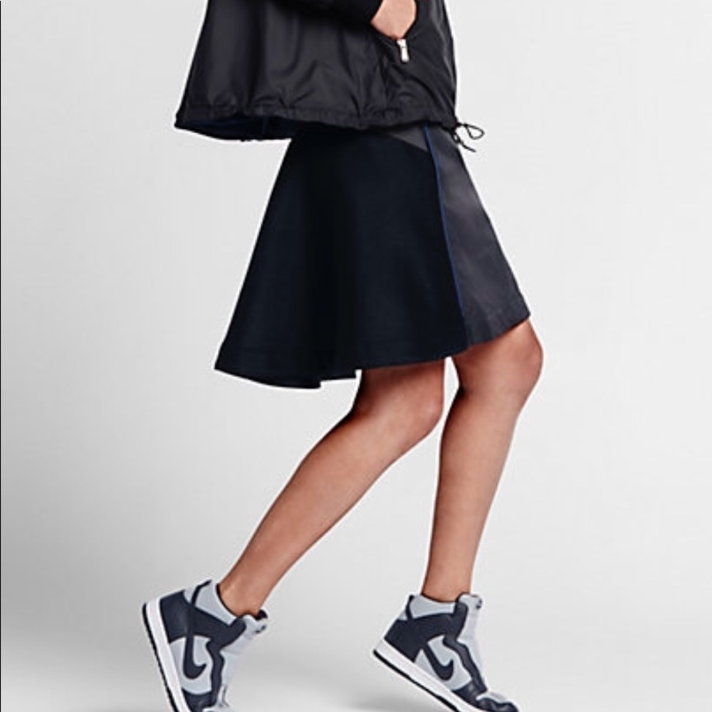 Nikelab x Sacai wool skirt